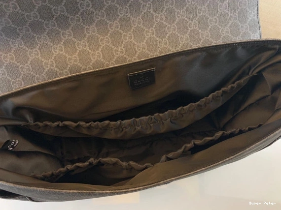 Hyperpeter GUCCI diaper bag GG plus 0818